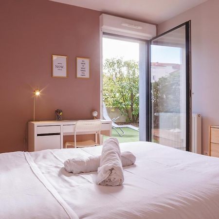 Superbe Appartement Terrasse Rdc - New Location Bourg-en-Bresse Zewnętrze zdjęcie