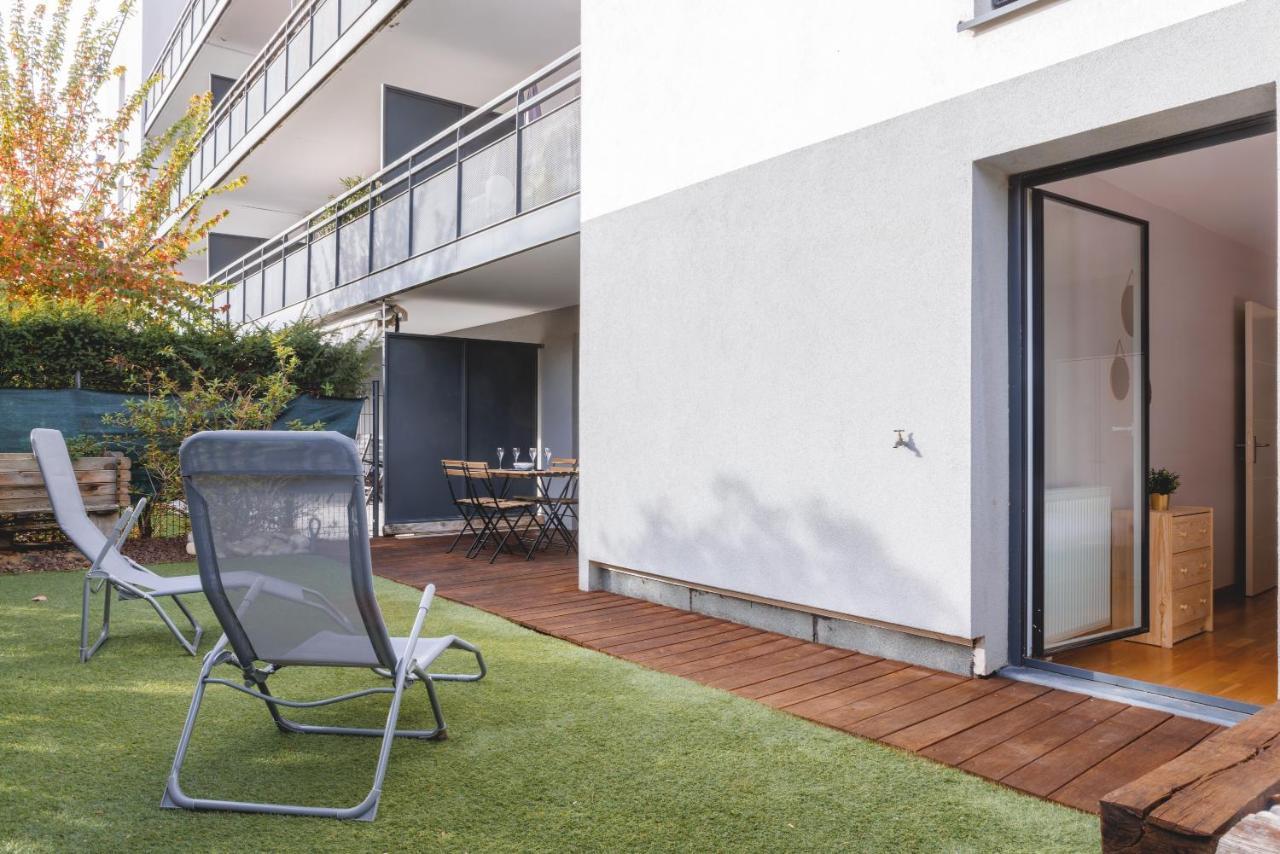 Superbe Appartement Terrasse Rdc - New Location Bourg-en-Bresse Zewnętrze zdjęcie