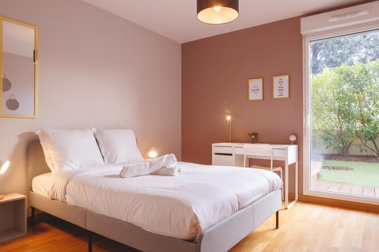 Superbe Appartement Terrasse Rdc - New Location Bourg-en-Bresse Zewnętrze zdjęcie