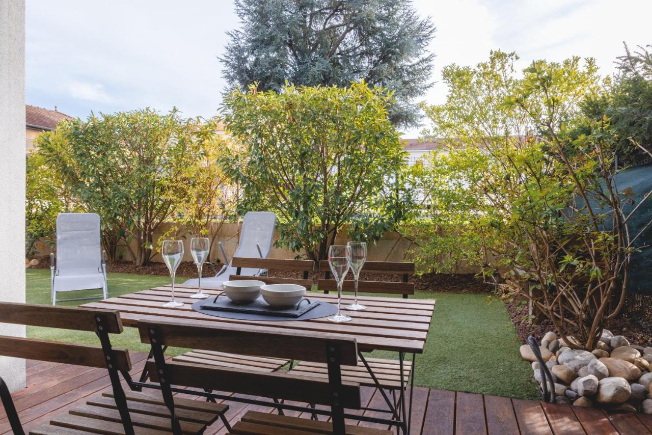 Superbe Appartement Terrasse Rdc - New Location Bourg-en-Bresse Zewnętrze zdjęcie